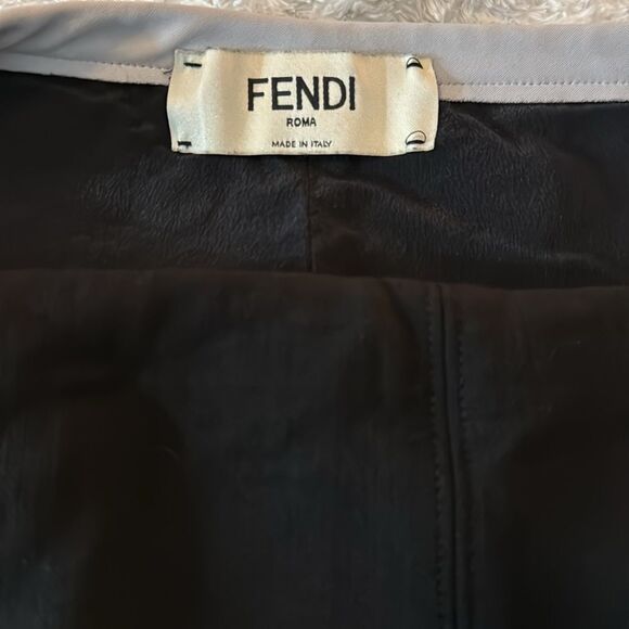 Vintage Fendi Wool Skirt Silk Lined 6 - Picture 10 of 10